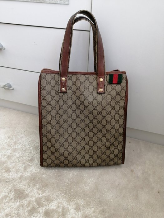 Gucci - Gg supreme tote - Skuldertaske