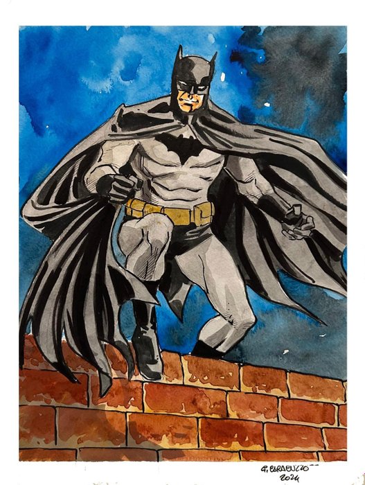 Caracuzzo Giancarlo - 1 Watercolour - Batman - 2024