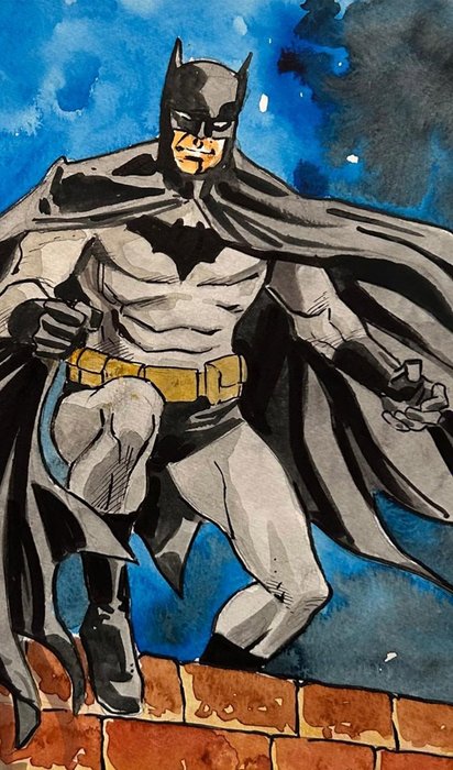 Caracuzzo Giancarlo - 1 Watercolour - Batman - 2024