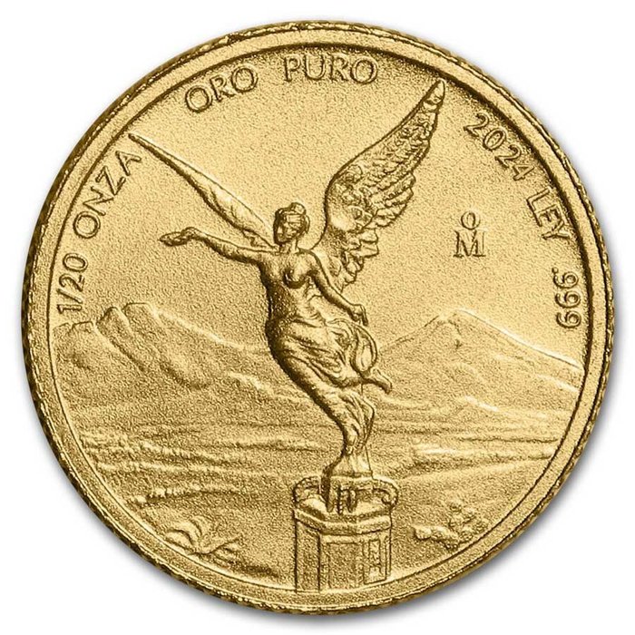 Mexico. 1/20 oz Gold Libertad BU Coin (Random Year)