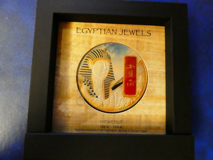 Fiji 50 Dollars 2012 Egyptian Jewels – Hatshepsut 2 Oz (999)