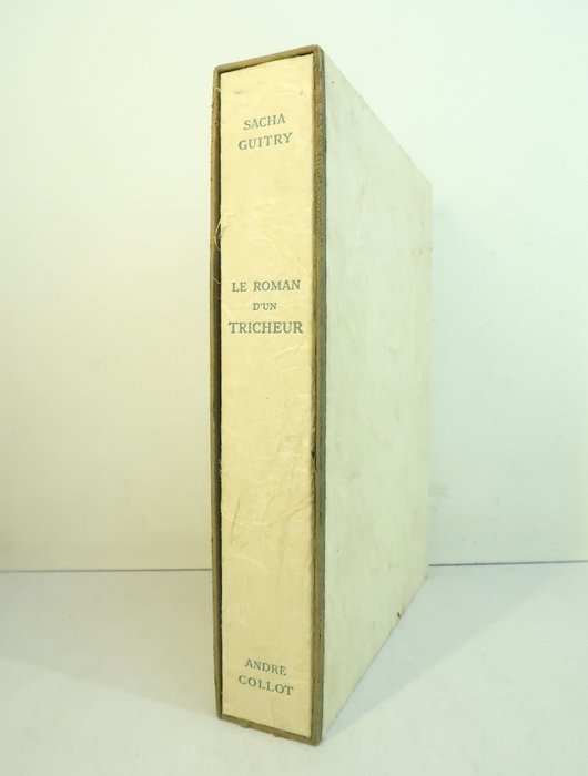 Signé; Sacha Guitry  André Collot - Le Roman d'un tricheur. Vingt eaux-fortes originales gravées par André Collot - 1953