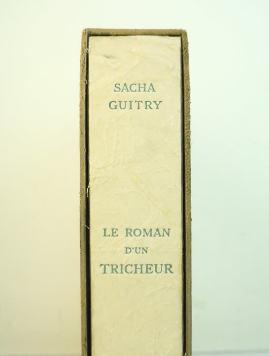 Signé; Sacha Guitry  André Collot - Le Roman d'un tricheur. Vingt eaux-fortes originales gravées par André Collot - 1953