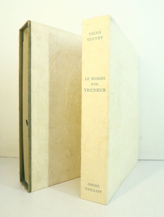 Signé; Sacha Guitry  André Collot - Le Roman d'un tricheur. Vingt eaux-fortes originales gravées par André Collot - 1953