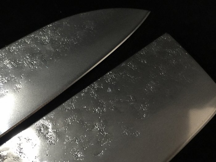 正宗 MASAMUNE / Set of 2 / 三得 SANTOKU 菜切 NAKIRI - Bordkniv (2) - Japansk køkkenkniv - Stål, Træ