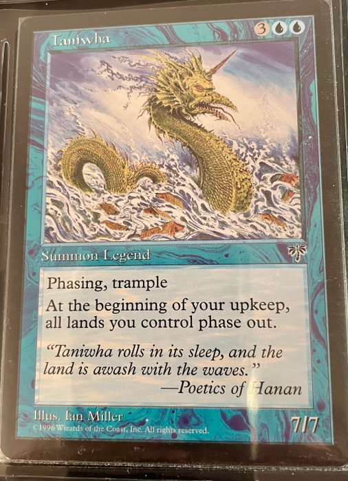 Wizards of The Coast - 225 Mixed collection - Magic: The Gathering - Blue (rares, white borders, etc.) from various legacy sets of the 90s, incl. SEALED Portal 2nd Age - Various sets