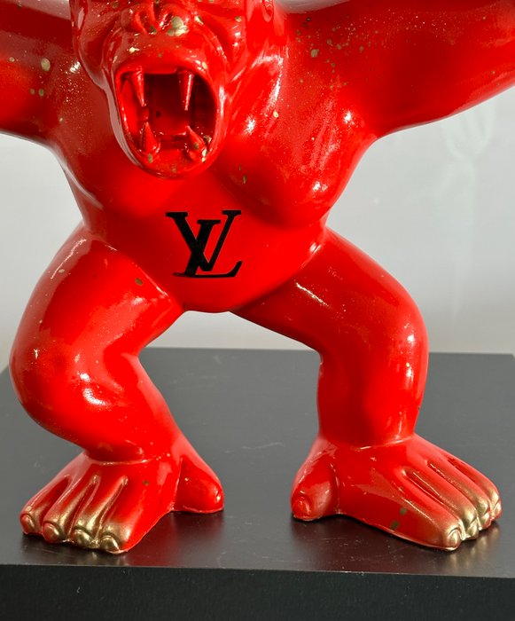 Daluxe Art - 1999 • LV Monopoly Gorilla + Barrel