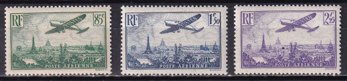 Frankrig 1936 - Flying Paris - Yvert Air 8/13