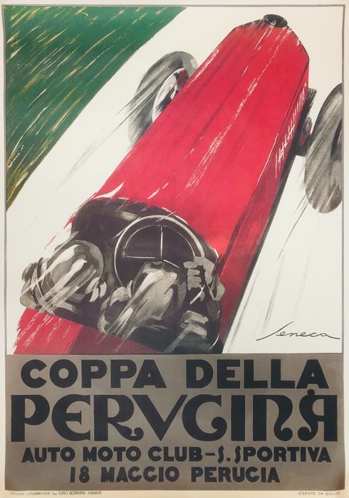 Federico Seneca - Coppa della Perugina - 1950‹erne