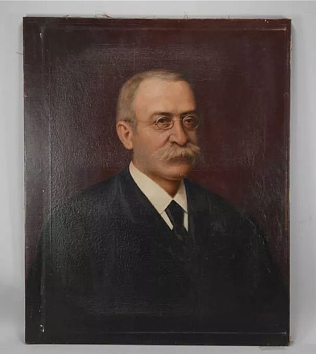 Vittorio Rignano (1860-1916), Attributed to - NO RESERVE - Portrait of a gentleman