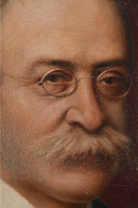 Vittorio Rignano (1860-1916), Attributed to - NO RESERVE - Portrait of a gentleman