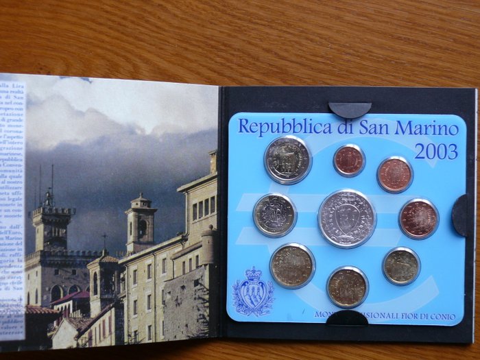 San Marino. Mint Set 2003  (Ingen mindstepris)