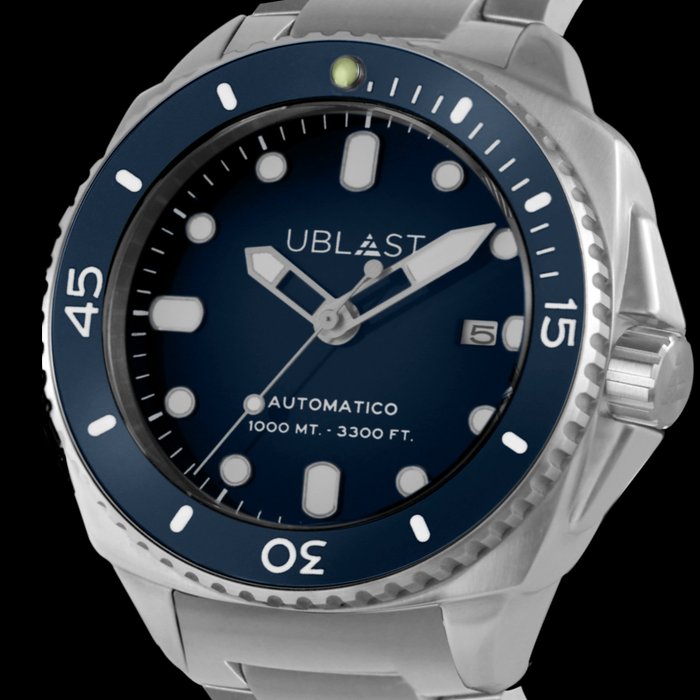 Ublast - SeaStrong All Steel - UBSS46SBU - Sub 100 ATM - Mænd - Ny