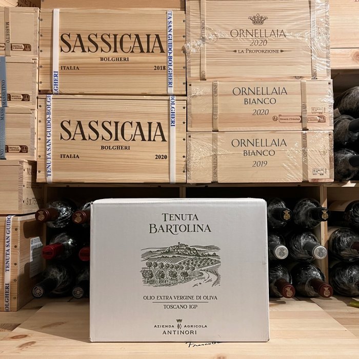 Marchesi Antinori, Tenuta Bartolina Olio EVO Bio 2023/2024 - Ekstra jomfruolivenolie - 6 - 500 ml