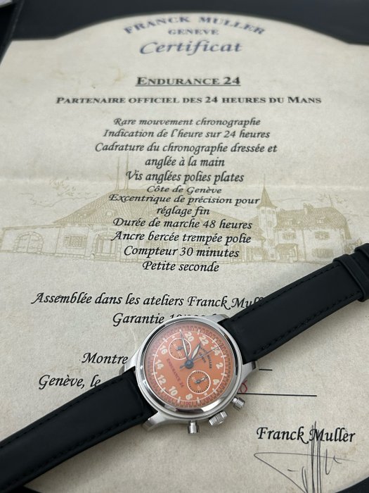 Franck Muller - Endurance 24 orange - 2880 - Mænd - 1990-1999