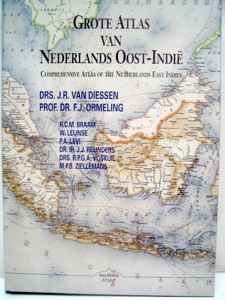 Indonesien - Hollandsk Ostindien; Drs. J.R. van Driessen, Prof.Dr. F.J. Ormeling a.m.o. - Comprehensive Atlas of the Netherlands East Indies - 1890-1940