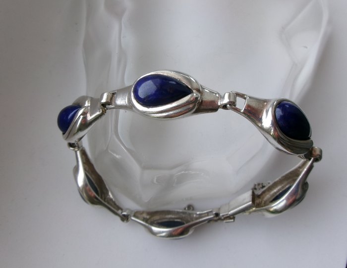 Ingen mindstepris - Armbånd Sølv Lapis lazuli