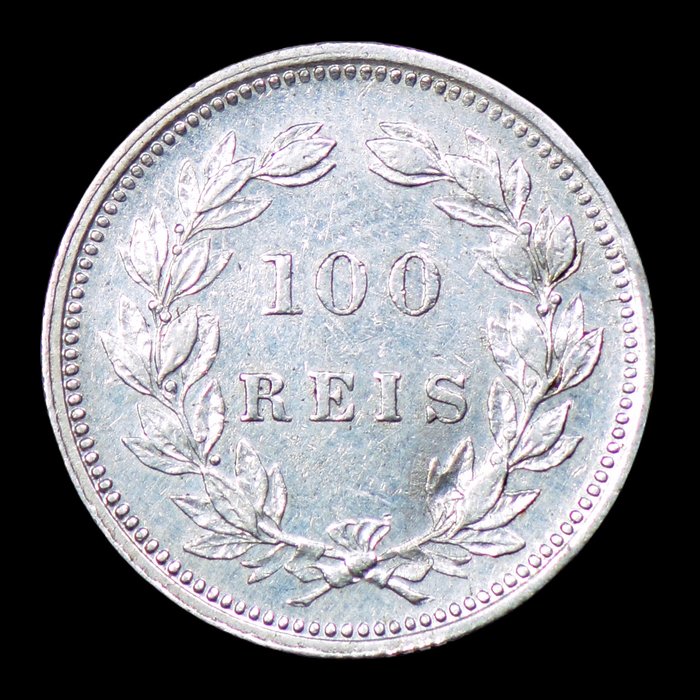 Portugal. D. Carlos I (1889-1908). 100 Reis 1894 - Escassa