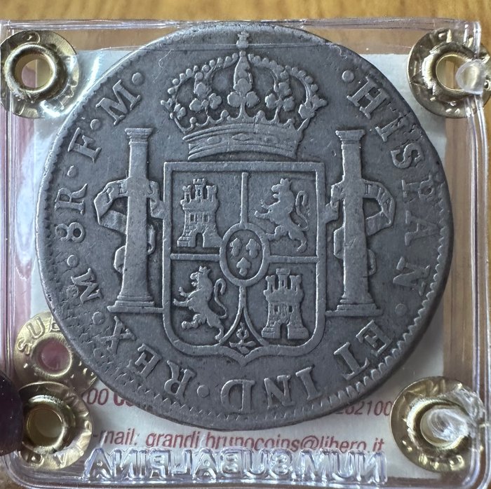 Spanien. Carlos IV. 8 Reales 1798  (Ingen mindstepris)