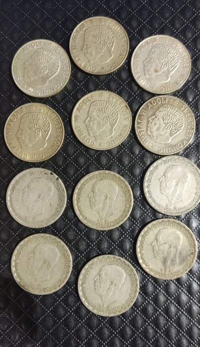 Sverige. Collection of coins  (Ingen mindstepris)