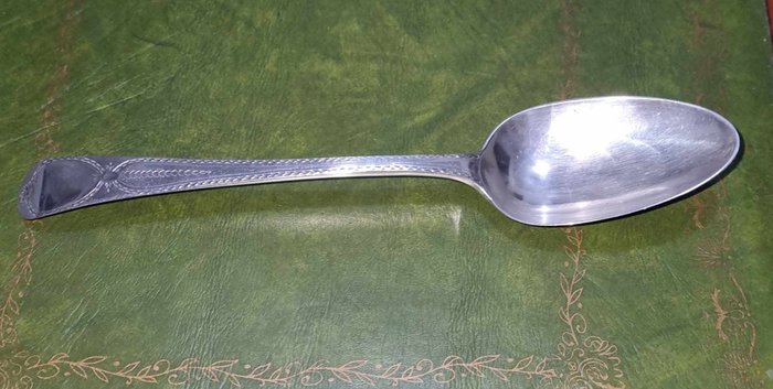 Sterling, Solid Silver Spoon - . William Sumner. - Ske - .925 sølv - Lyst snit. Navnefejl.