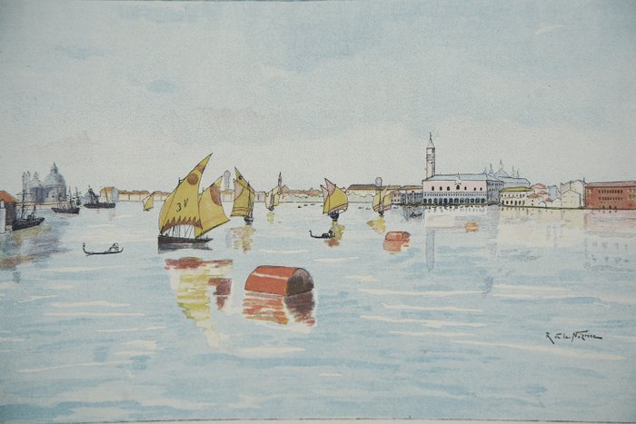 P Jousset / R de la Nézière - Un Tour de Méditerranée de Venise À Tunis Par Athènes Constantinople et le Caire - 1893