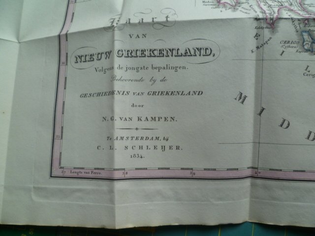 N. G. Van Kampen - Geschiedenis van Griekenland: uit oude en latere Schrijvers zamengesteld. - 1827-1834