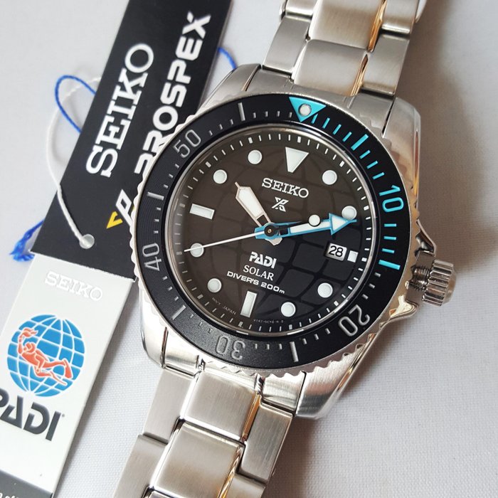 Seiko - PADI - Prospex - Solar Power - Special Edition - Mænd - Ny