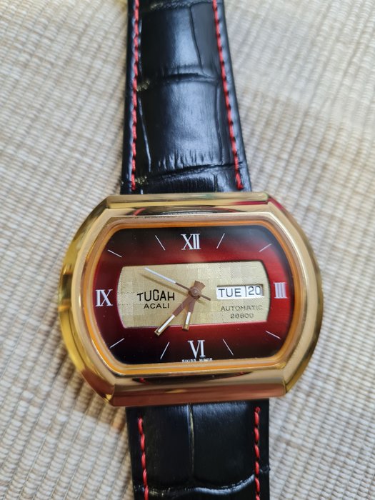 Tucah Acali automatic new old stock 70 - Ingen mindstepris - Mænd - 1970-1979