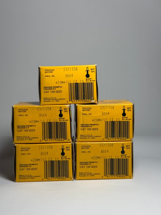 Agfa, Kodak, scotch Lote composto por 12 rolos Ubrugt film