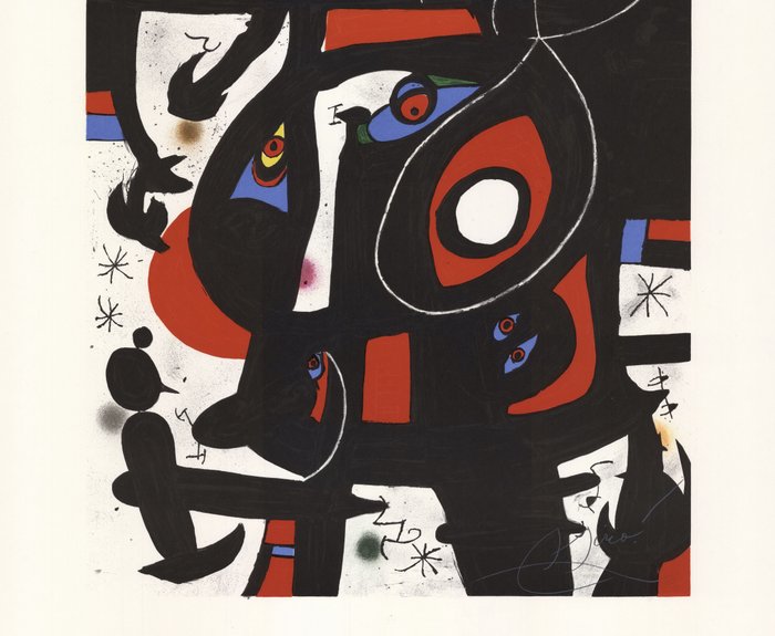 Joan Miró (1893-1983), d'après - La métamorphose