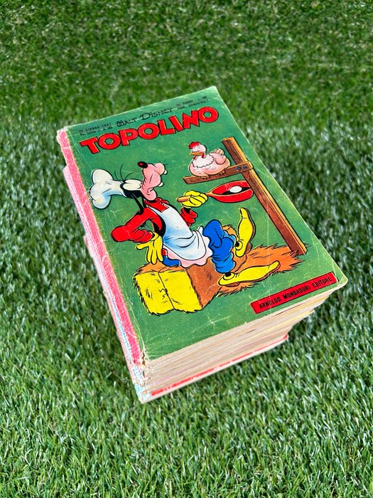 Topolino Fascia 200 - Topolino libretto - 24 Album - Første udgave - 1957/1961