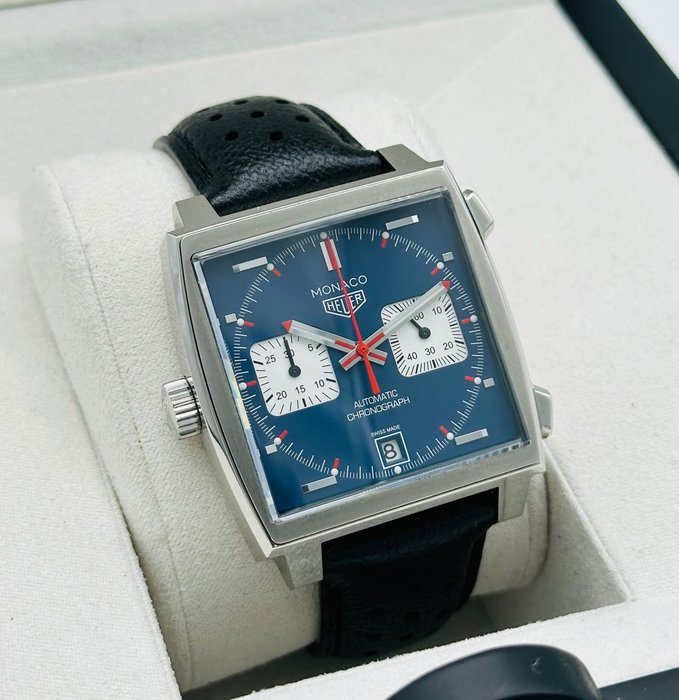 TAG Heuer - Monaco Chronograph "Steve McQueen" - CAW211P - Mænd - 2019