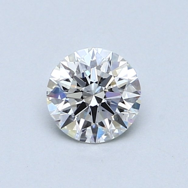 1 pcs Diamant  (Natur)  - 0.55 ct - Rund - F - VS2 - Gemological Institute of America (GIA)