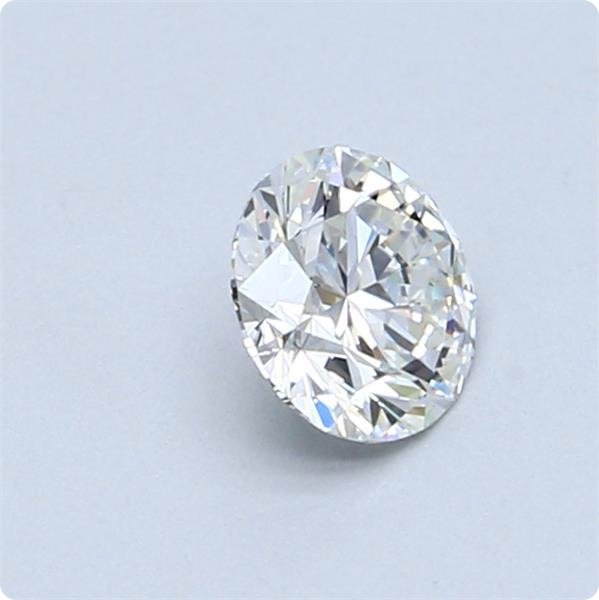 1 pcs Diamant  (Natur)  - 0.55 ct - Rund - F - VS2 - Gemological Institute of America (GIA)