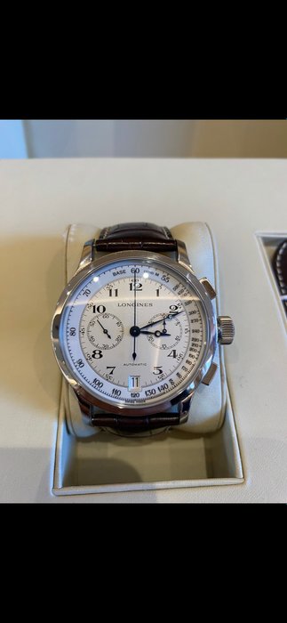 Longines - Heritage Collection Chronograph - 27304180 - Mænd - 2010-2020