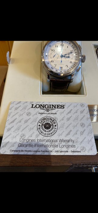 Longines - Heritage Collection Chronograph - 27304180 - Mænd - 2010-2020