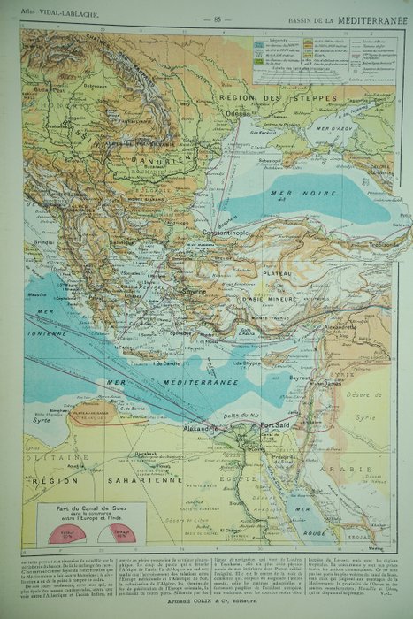 Vidal-Lablache - Atlas général - 1897