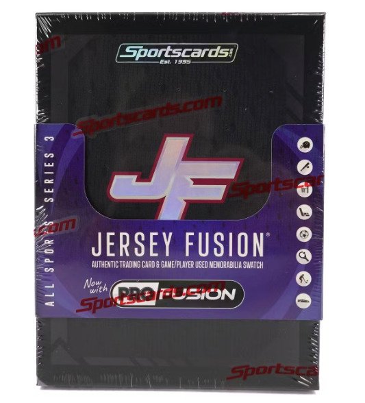 2024 Sportscards - Jersey Fusion All-Sports Series 3 - 1 Box - Næsten så god som ny (NM)