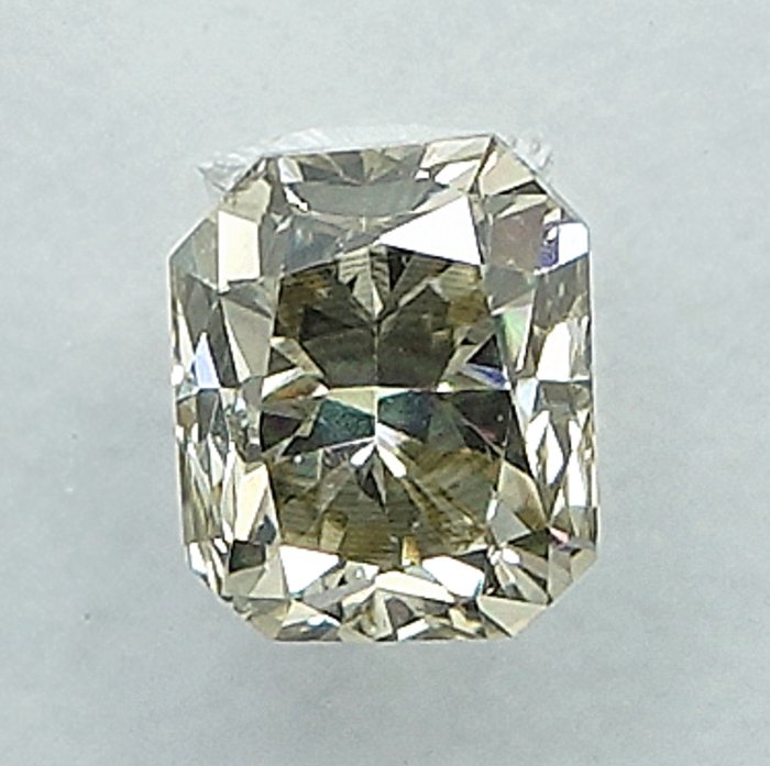 1 pcs Diamant  (Naturfarvet)  - 0.31 ct - Very light Brunlig Gul - SI1 - International Gemological Institute (IGI)