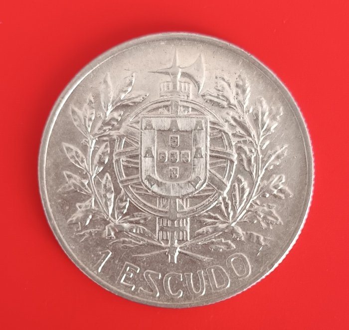 Portugal. Republic. 1 Escudo 1914 (5 de Outubro de 1910)  (Ingen mindstepris)