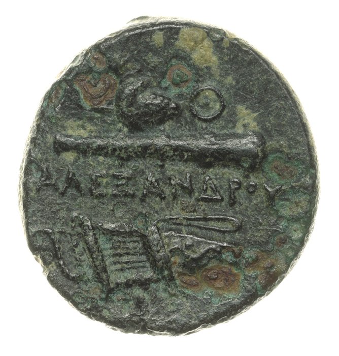 Konger af Makedonien. Alexander III 'the Great' (336-323 BC). Unit Struck under Menes or Philotas. Lifetime issue of Tarsos, ca 327-323 BC. / Price 3029; Rare  (Ingen mindstepris)