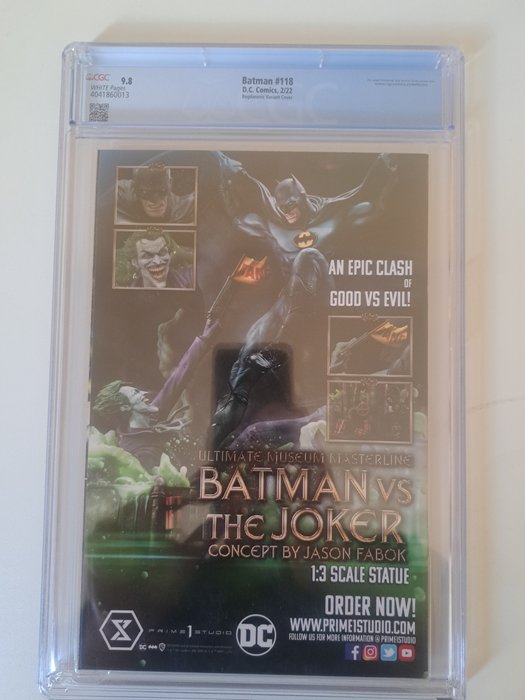 Batman #118 - 1st appearance of Abyss - 1 Graded comic - Første udgave - 2022 - CGC 9.8