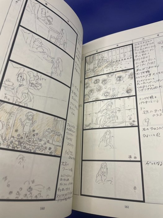 Hayao Miyazaki - Spirited Away Studio Ghibli Storyboard Complete Works - 2001