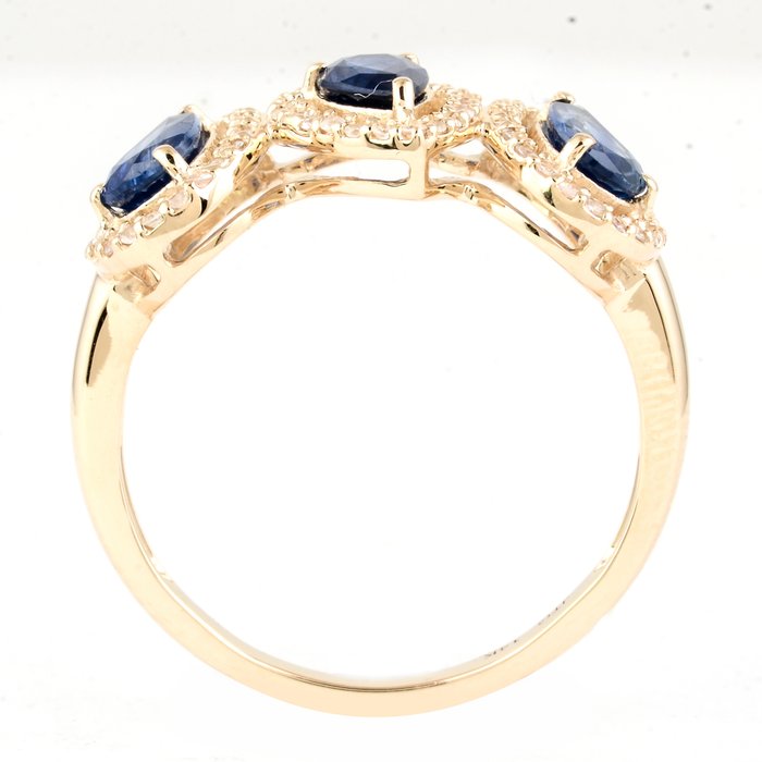 Ingen mindstepris - Ring - 14 karat Gulguld -  1.75ct. tw. Safir - Safir