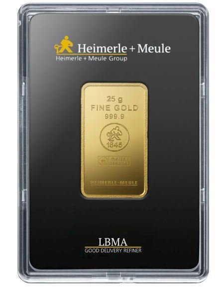 25 gram - Guld - Heimerle  Meule