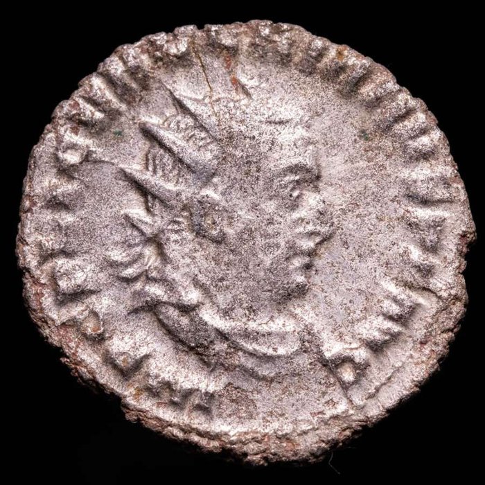 Romarriket. Valerian I (AD 253-260). Antoninianus Rome mint. APOLLINI CONSERVA  (Ingen mindstepris)