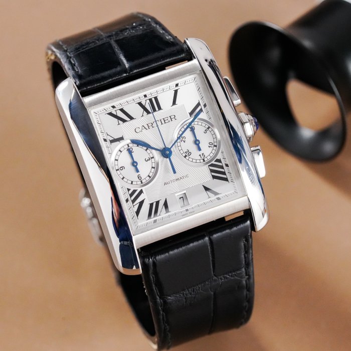 Cartier - Tank MC Chronograph Large - W5330007 - Mænd - 2011-nu