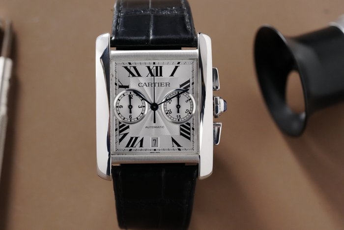 Cartier - Tank MC Chronograph Large - W5330007 - Mænd - 2011-nu