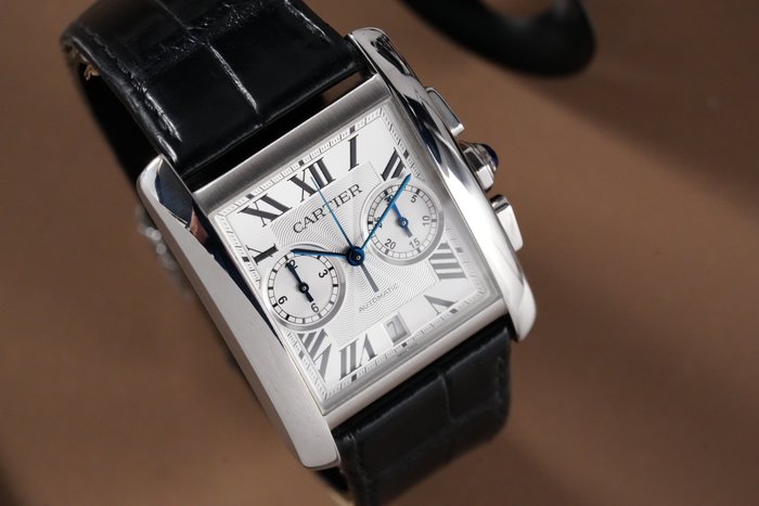 Cartier - Tank MC Chronograph Large - W5330007 - Mænd - 2011-nu